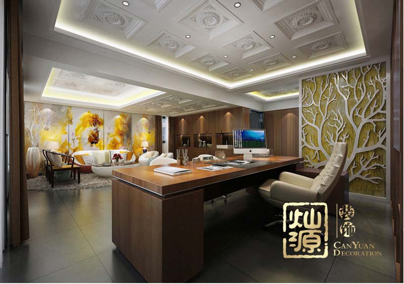南寧綠色裝修之總經理辦公室裝修