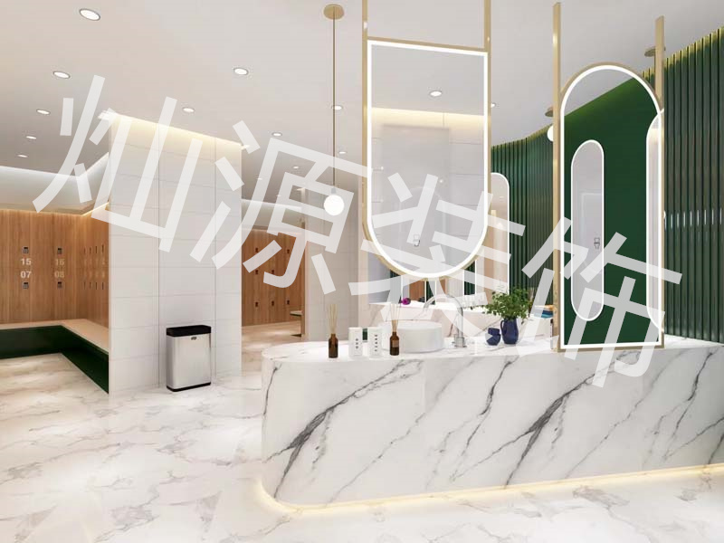 健身房設計效果圖&mdash;燦源裝飾
